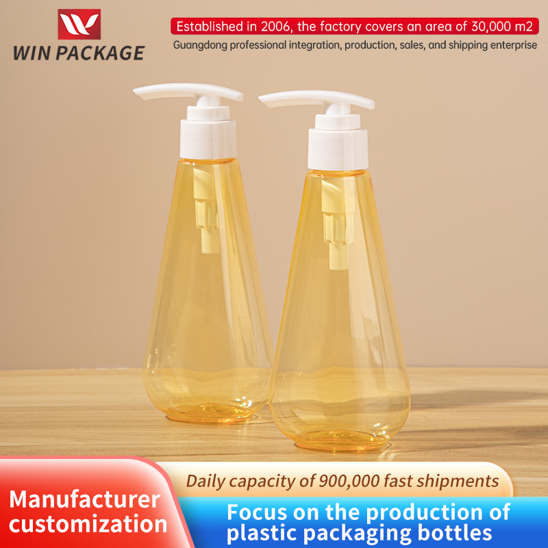 PET triangle ellipse bottle 130ml cosmetic sample sample packing bottle wagant mouth care bottle mouthwashing water bottle